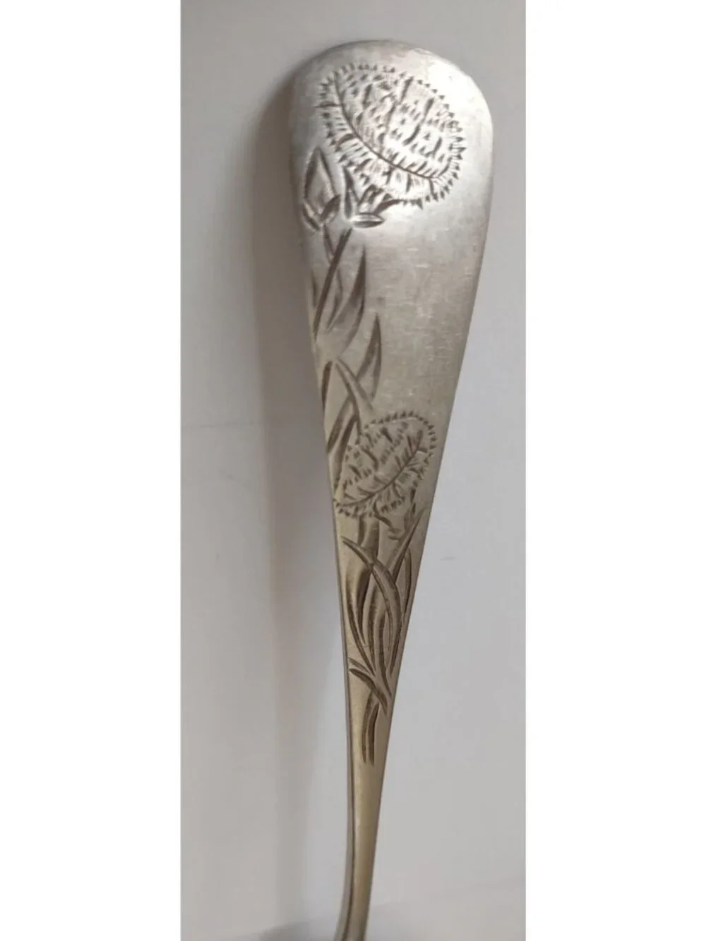 J.W. Ware Sterling Silver teaspoon spoon 5-7/8